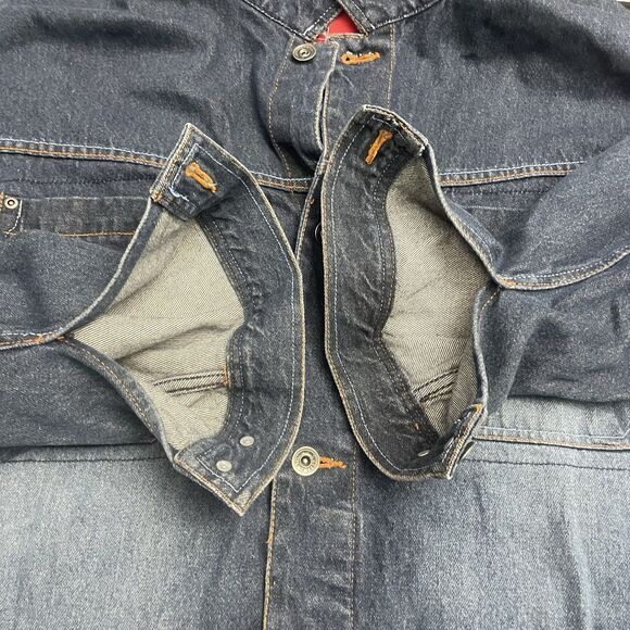 Platinum FUBU Fat Albert & The Junkyard Gang Men's XXL Denim Jacket Vintage - Picture 14 of 16